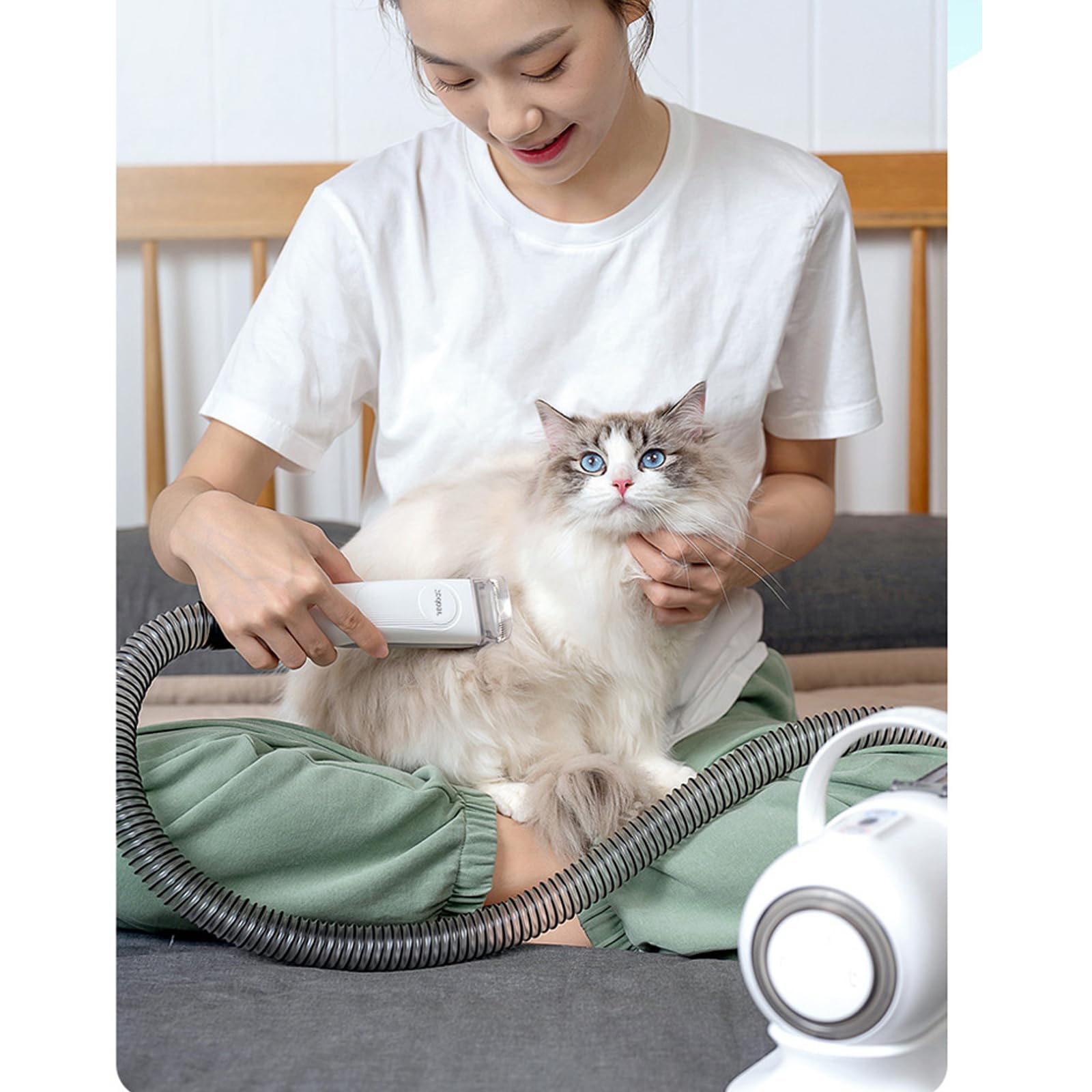 Pet Grooming Clipper Vacuum Kit