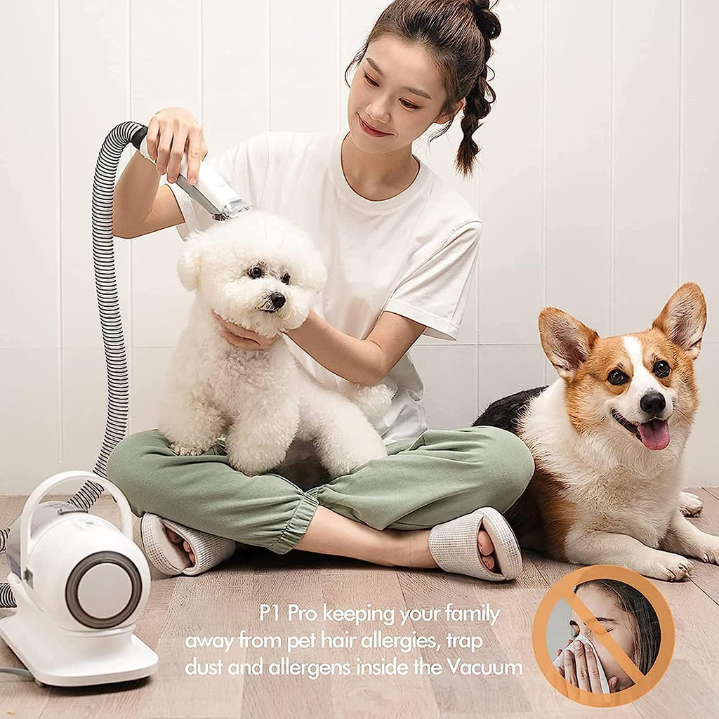 Pet Grooming Clipper Vacuum Kit