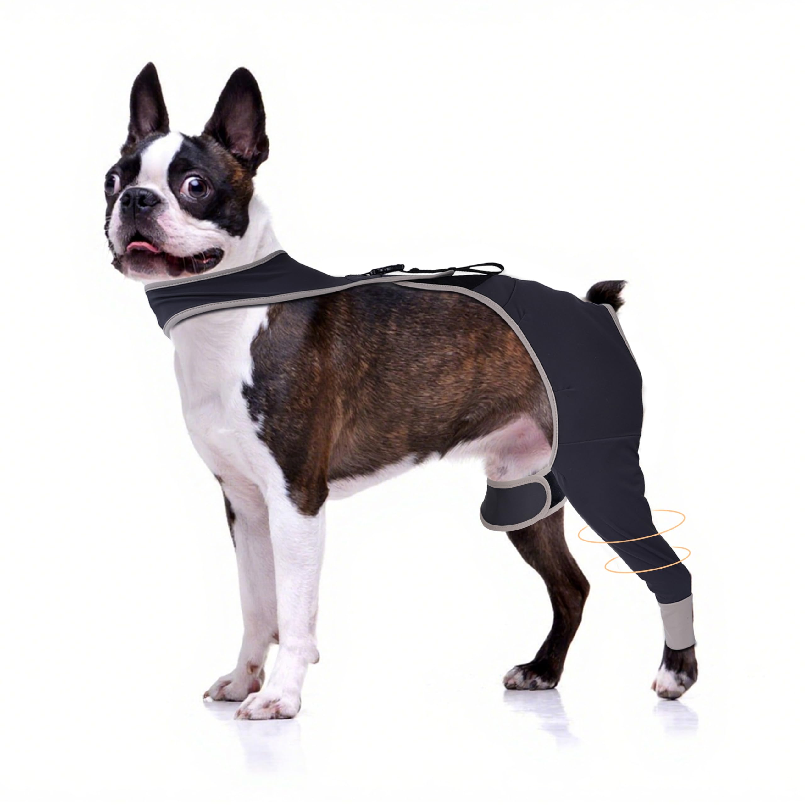 Furtent Dog Leg Sleeve Pet Wounds from Licking and Biting Cone Collar Alternative