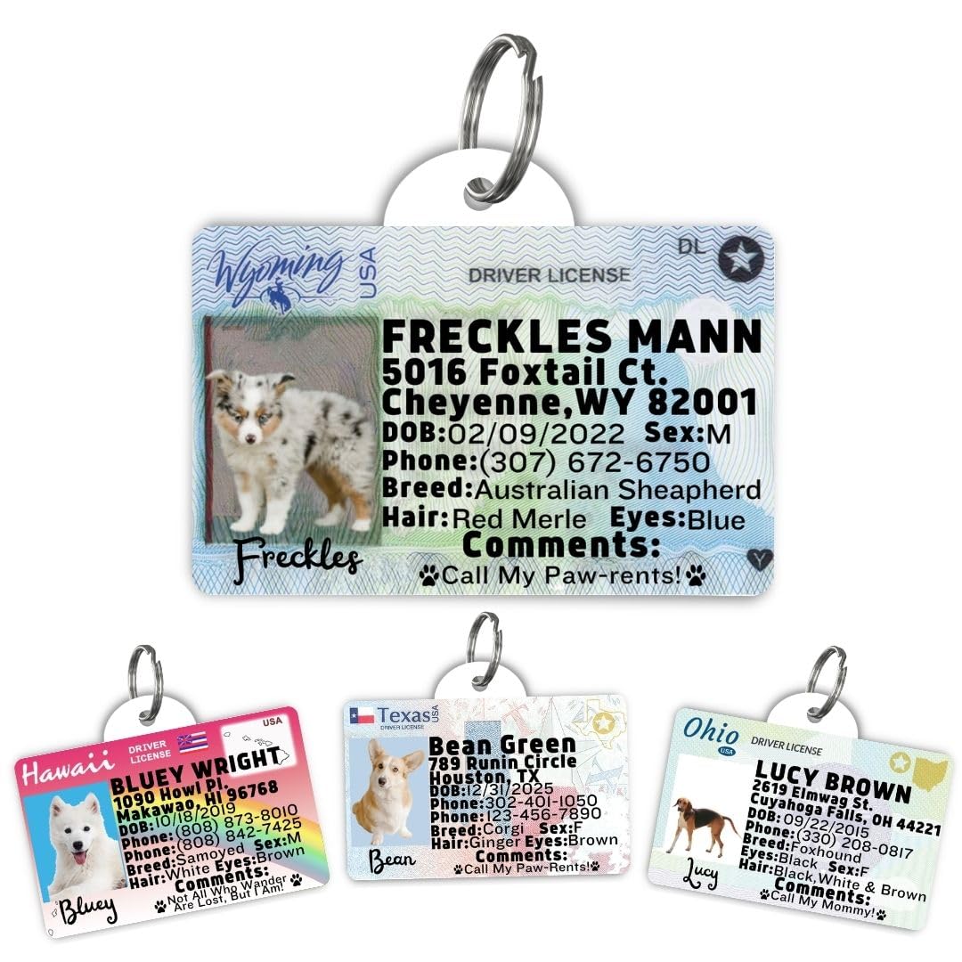 Personalized Pet ID Tag