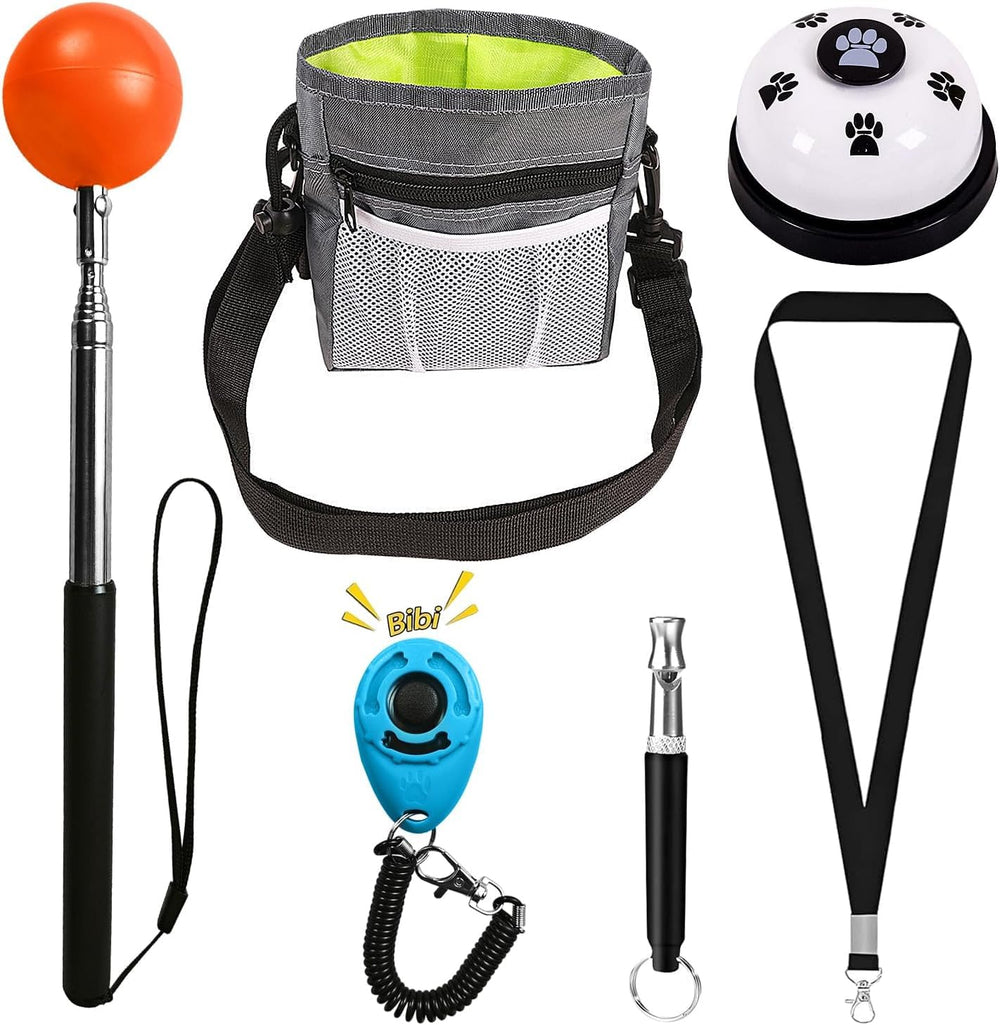 Pet Training Kit with Clicker, Target Stick & Treat Pouch