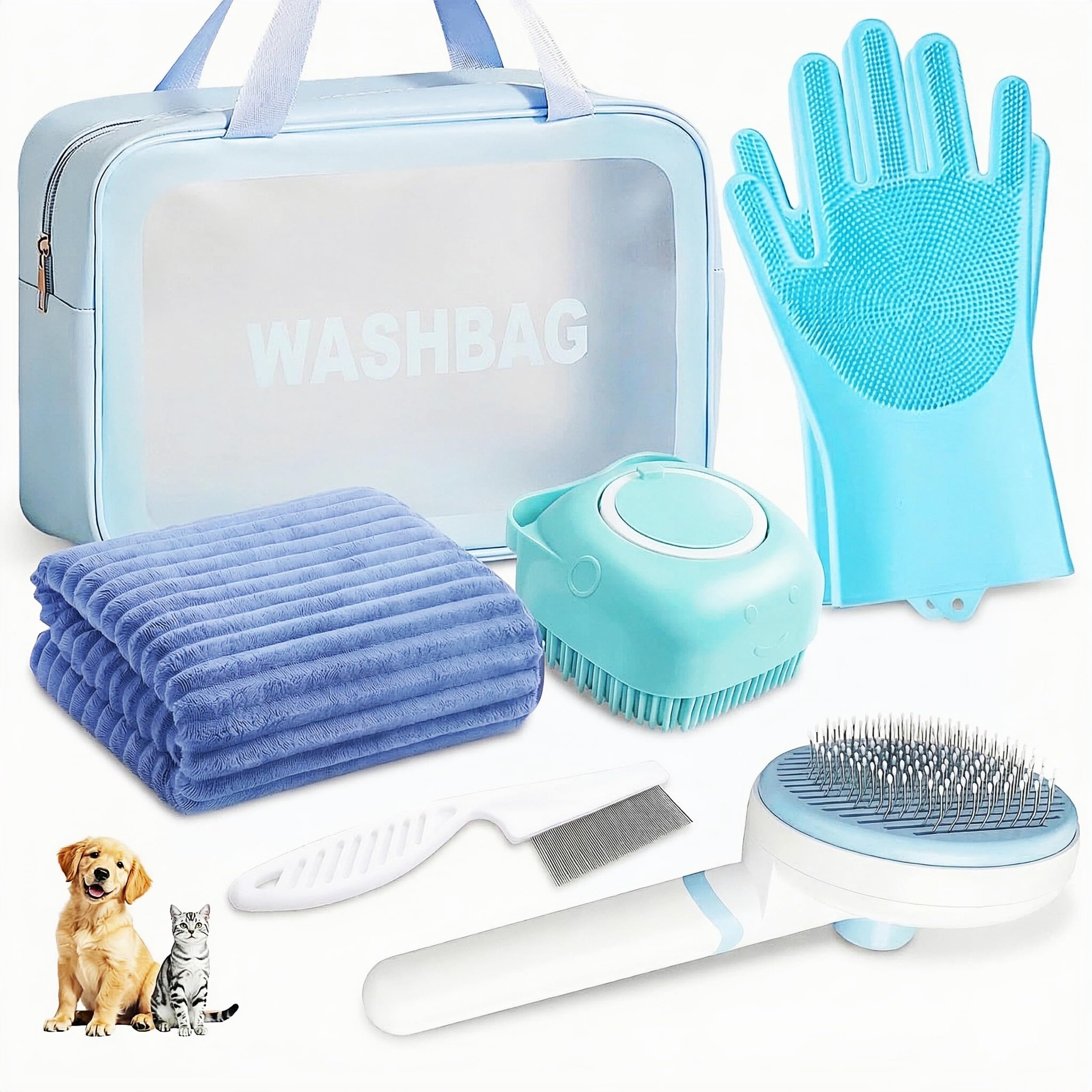 Pet Grooming Kit for Dogs & Cats