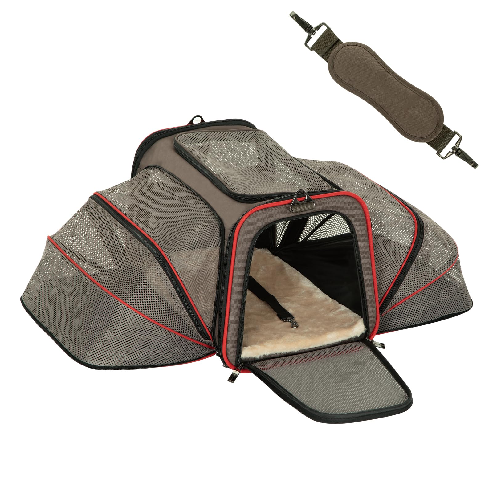 Expandable Airline-Approved Pet Carrier