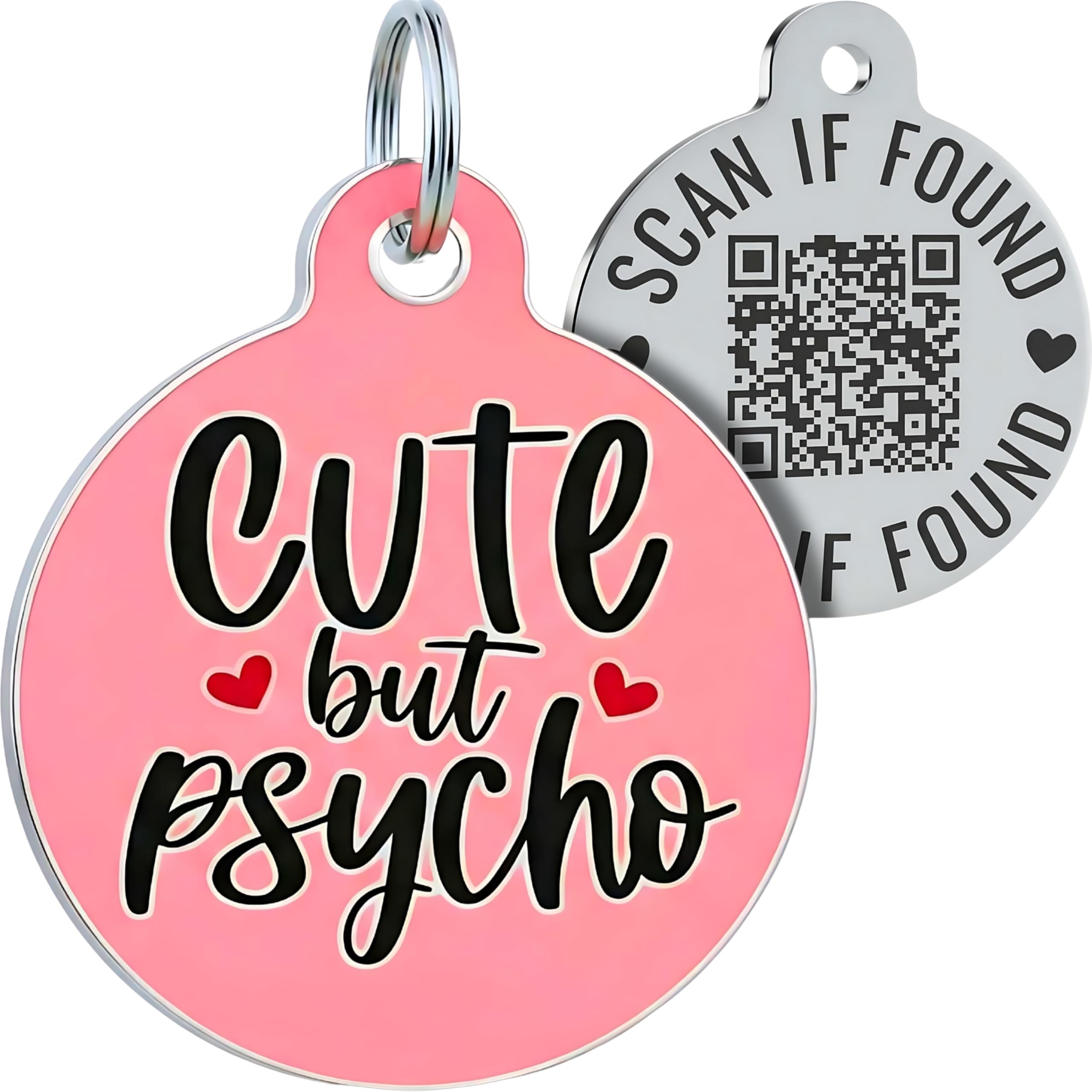 Personalized QR Code Pet ID Tag
