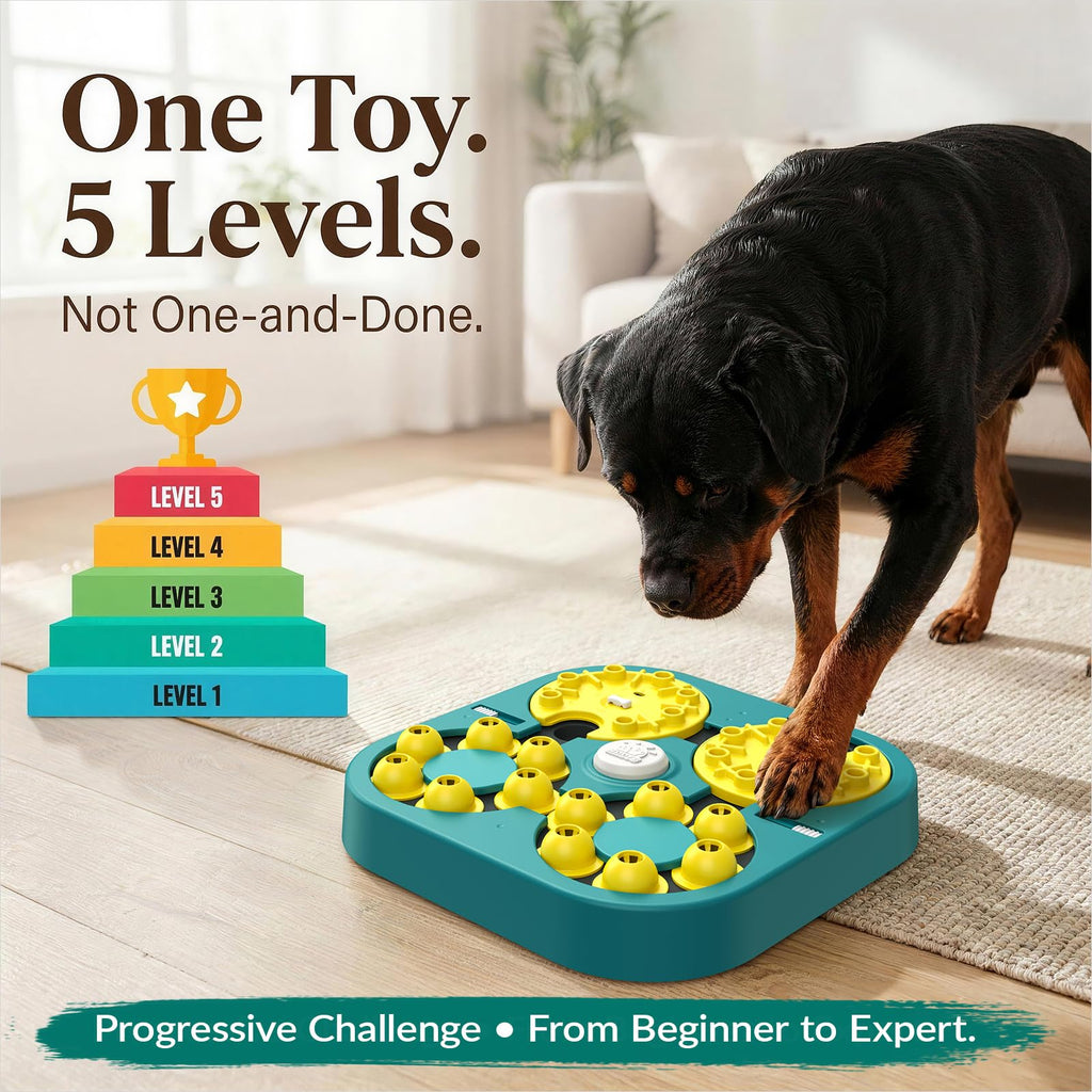 Interactive Dog Puzzle Toy
