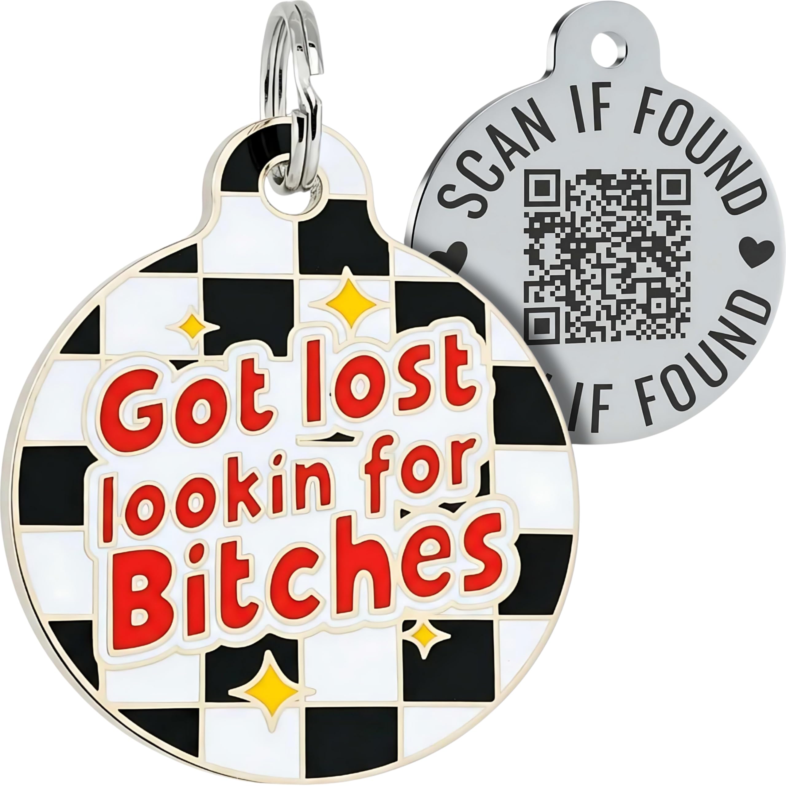Personalized QR Code Pet ID Tag