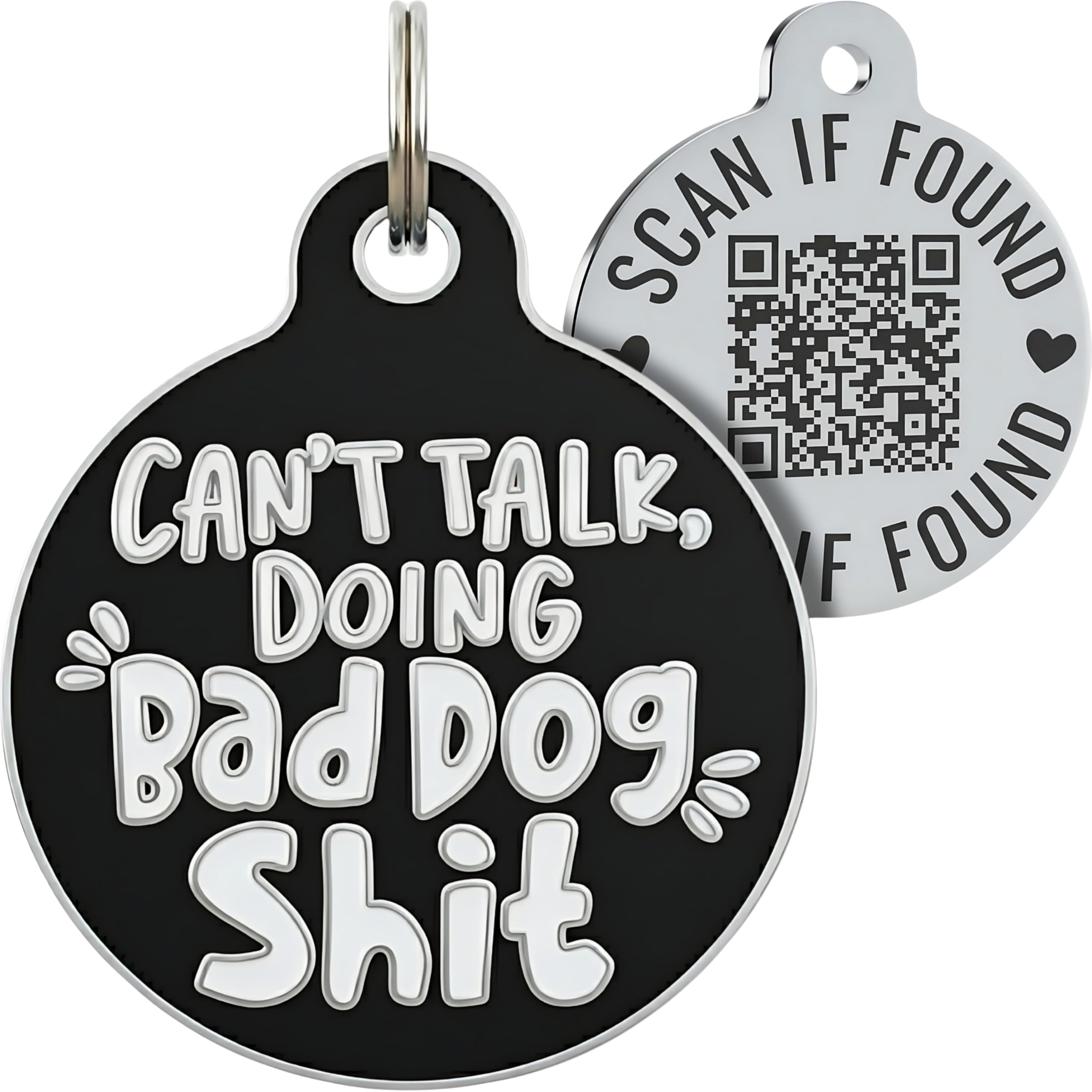 Personalized QR Code Pet ID Tag