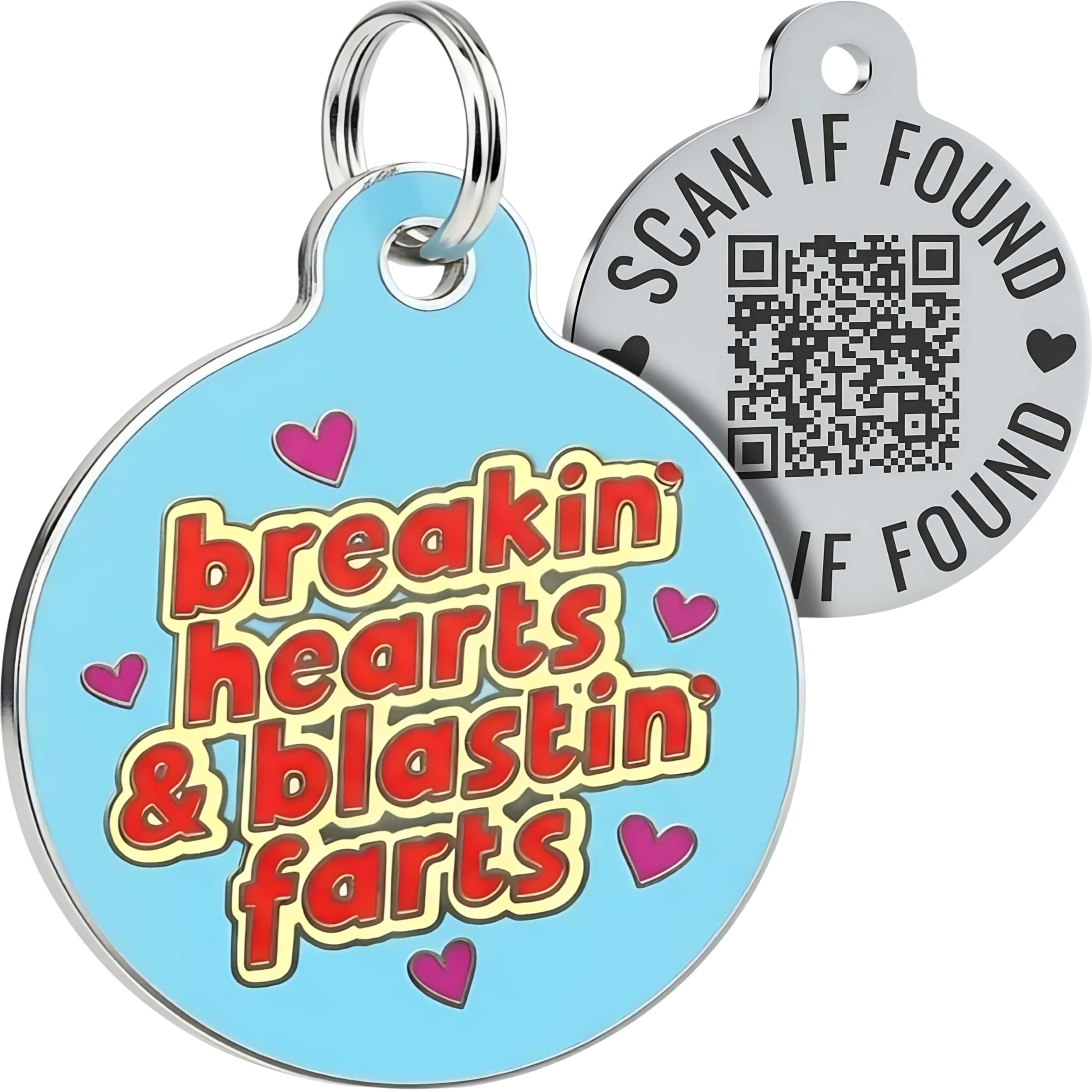 Personalized QR Code Pet ID Tag