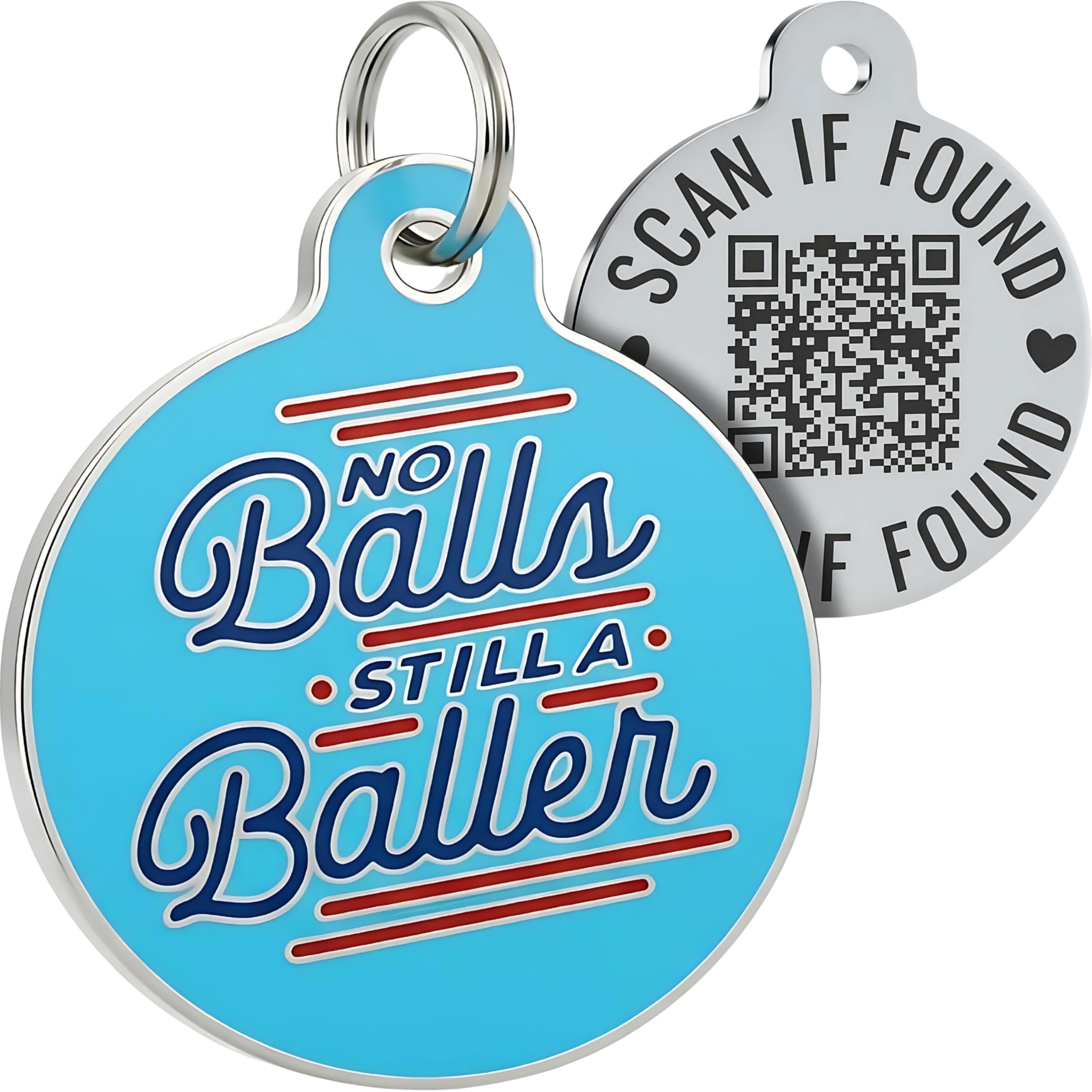 Personalized QR Code Pet ID Tag