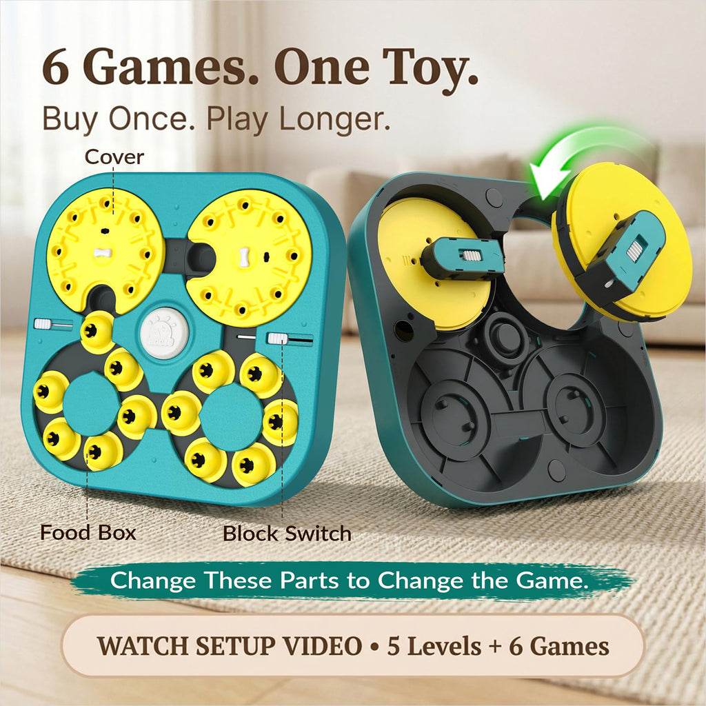 Interactive Dog Puzzle Toy