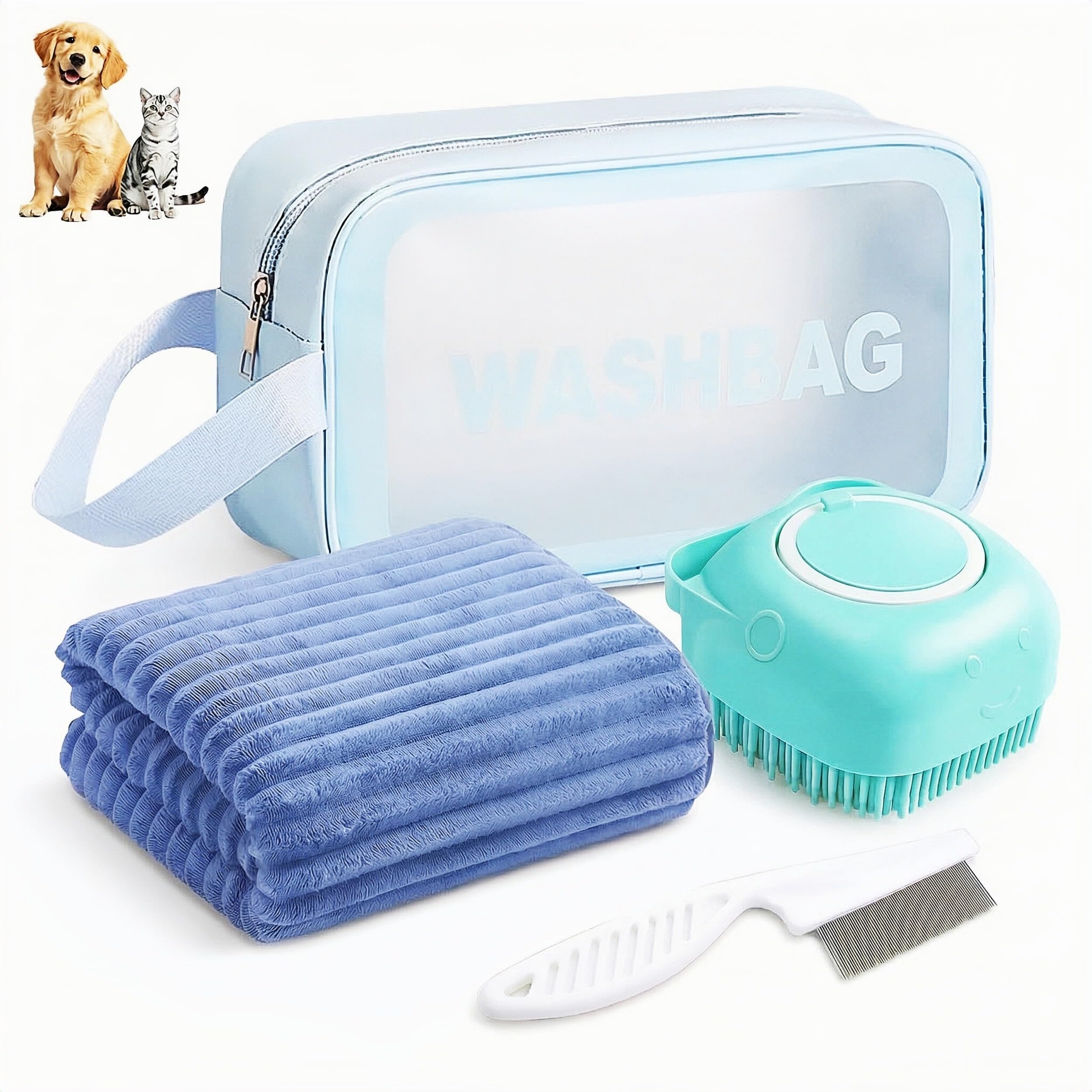 Pet Grooming Kit for Dogs & Cats