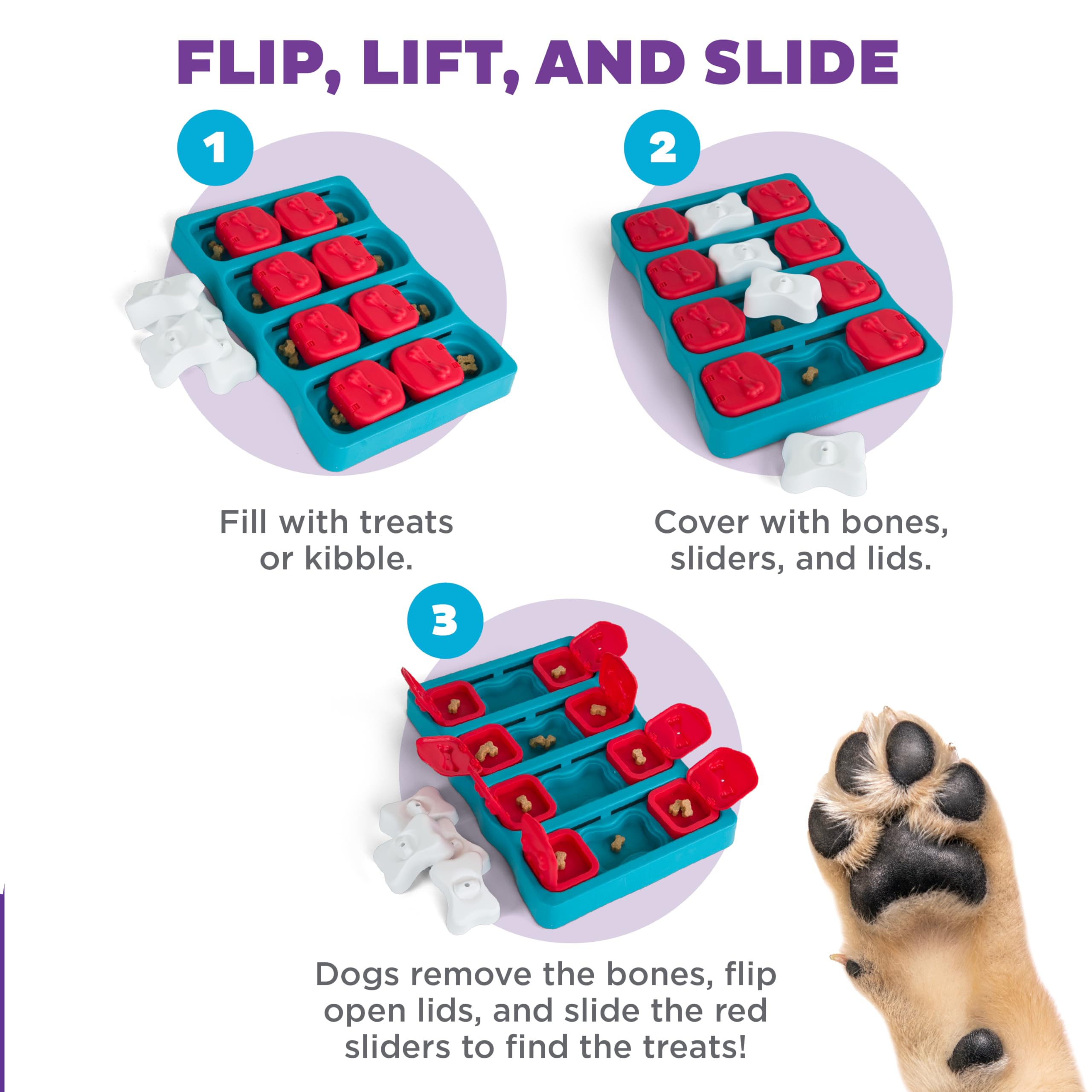 Outward Hound by Nina Ottosson Dog Smart Treat Puzzle Toy