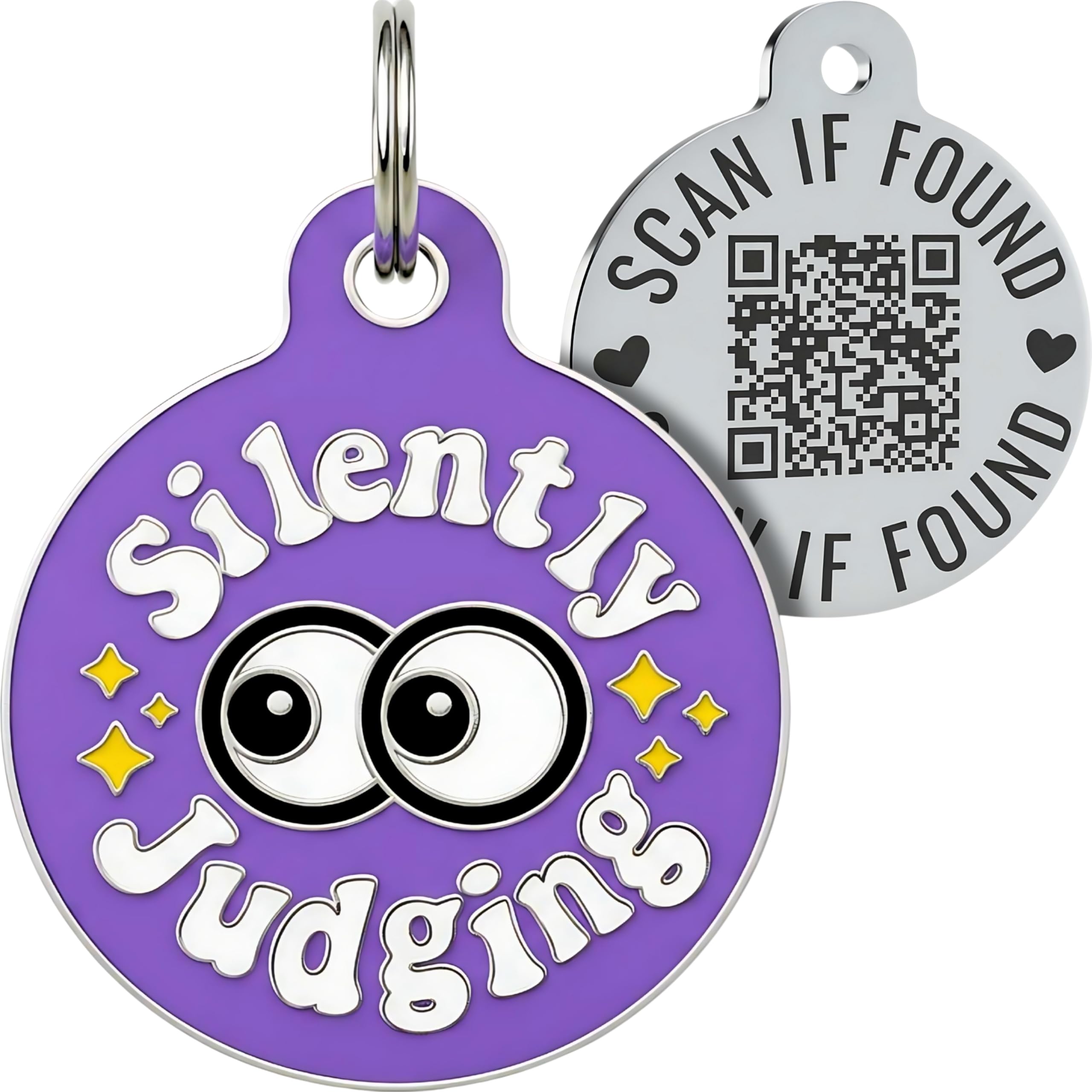 Personalized QR Code Pet ID Tag