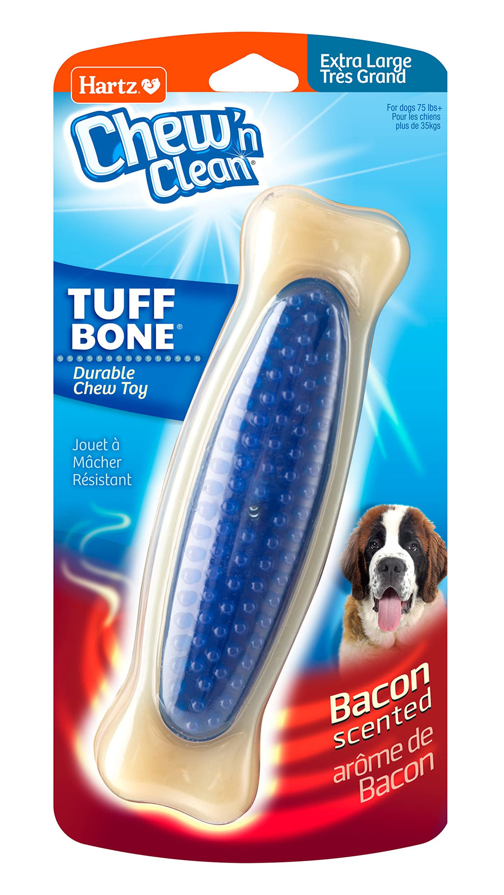 Bacon-Scented Durable Dog Chew Toy
