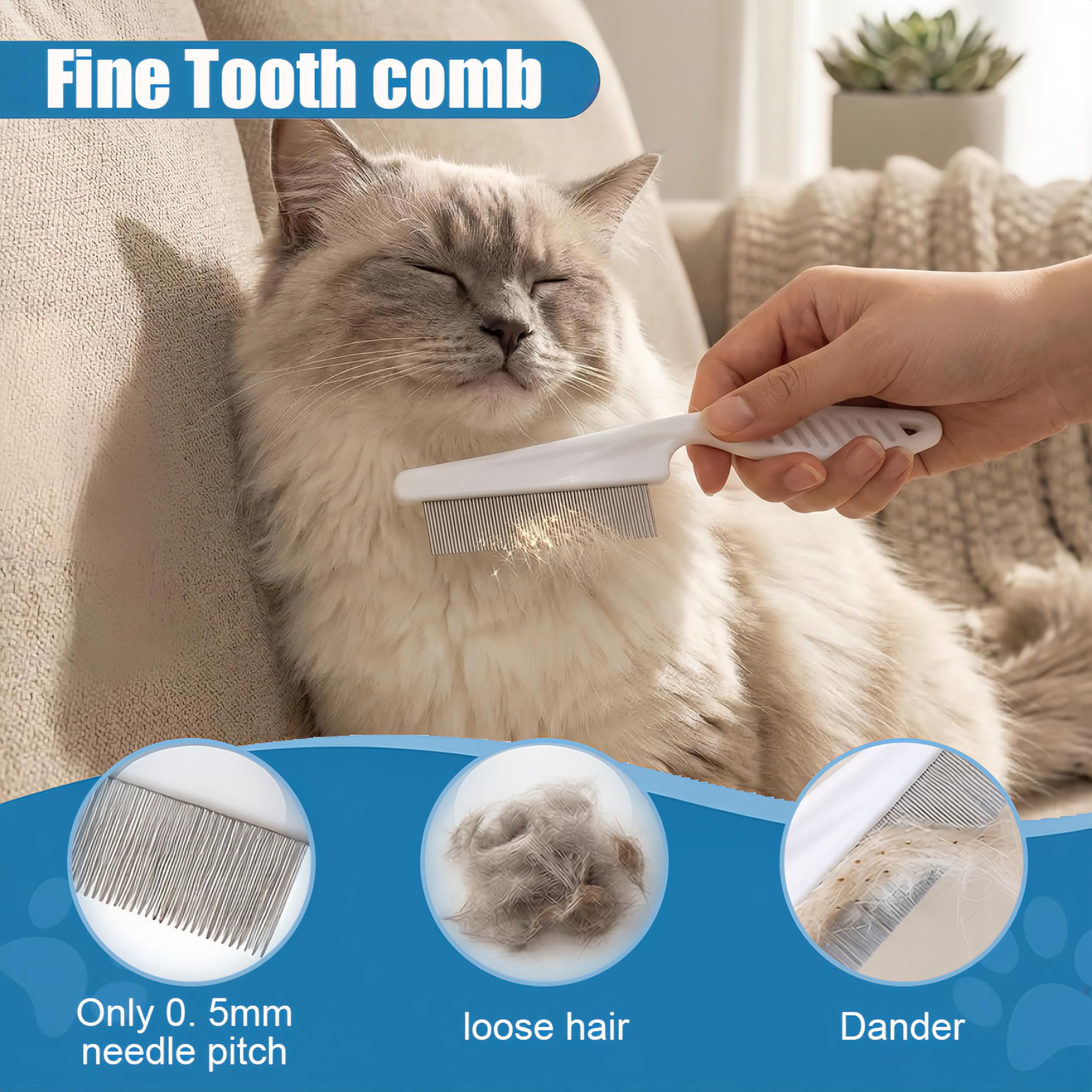 Pet Grooming Kit for Dogs & Cats