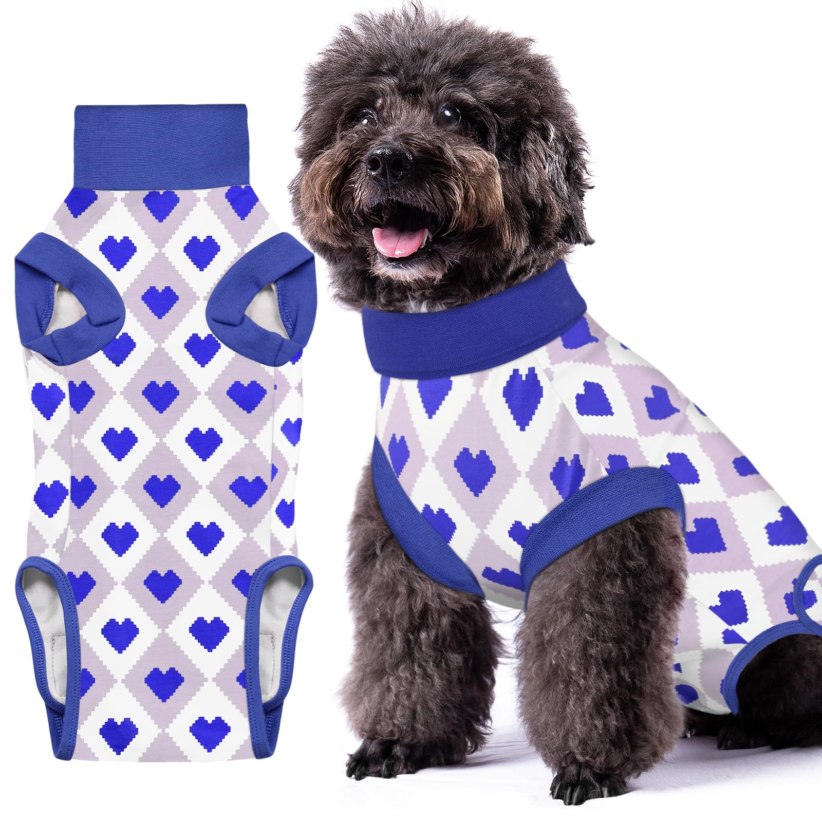 Recovery Suit for Dogs, Post Surgery Protective Wear with Pee Hole