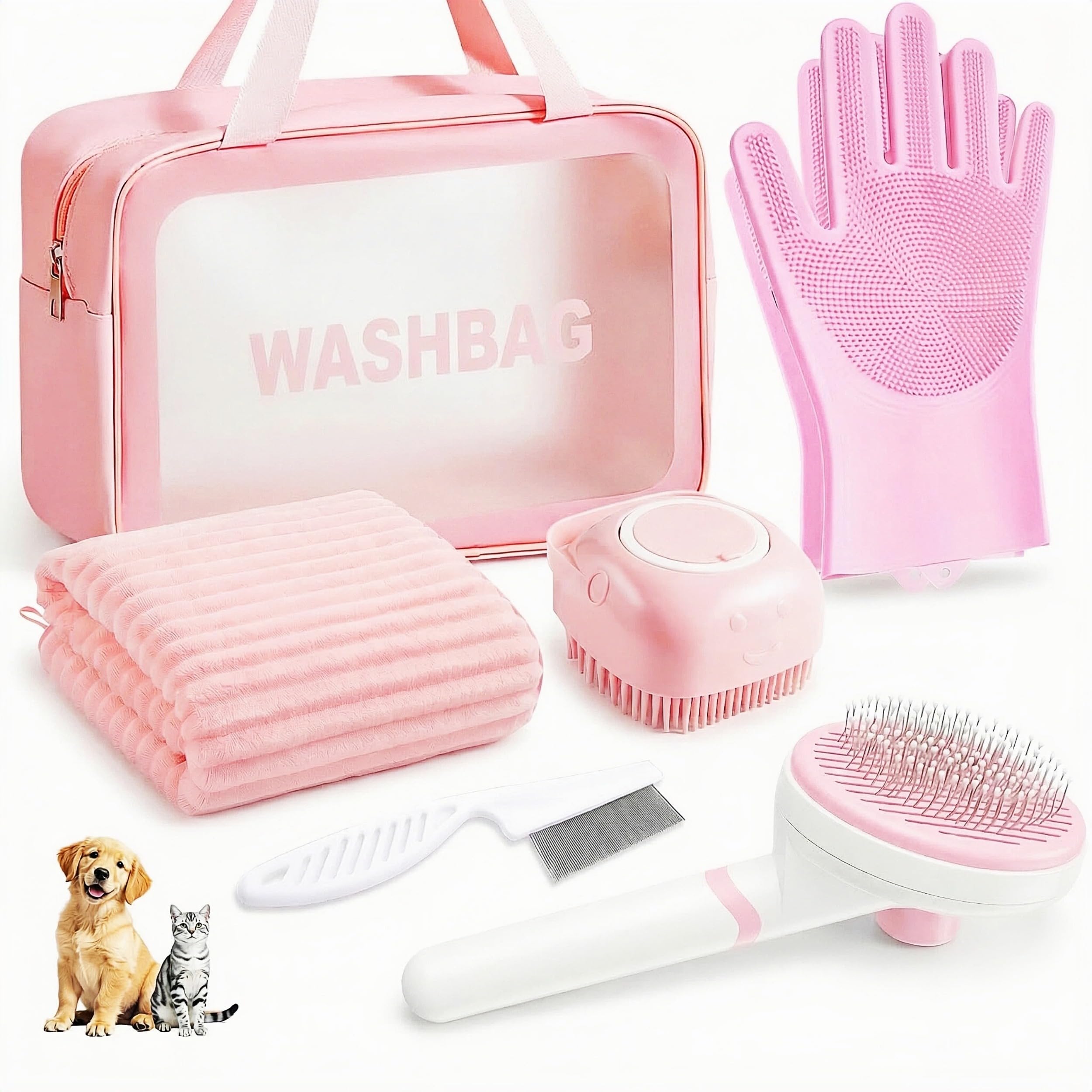 Pet Grooming Kit for Dogs & Cats